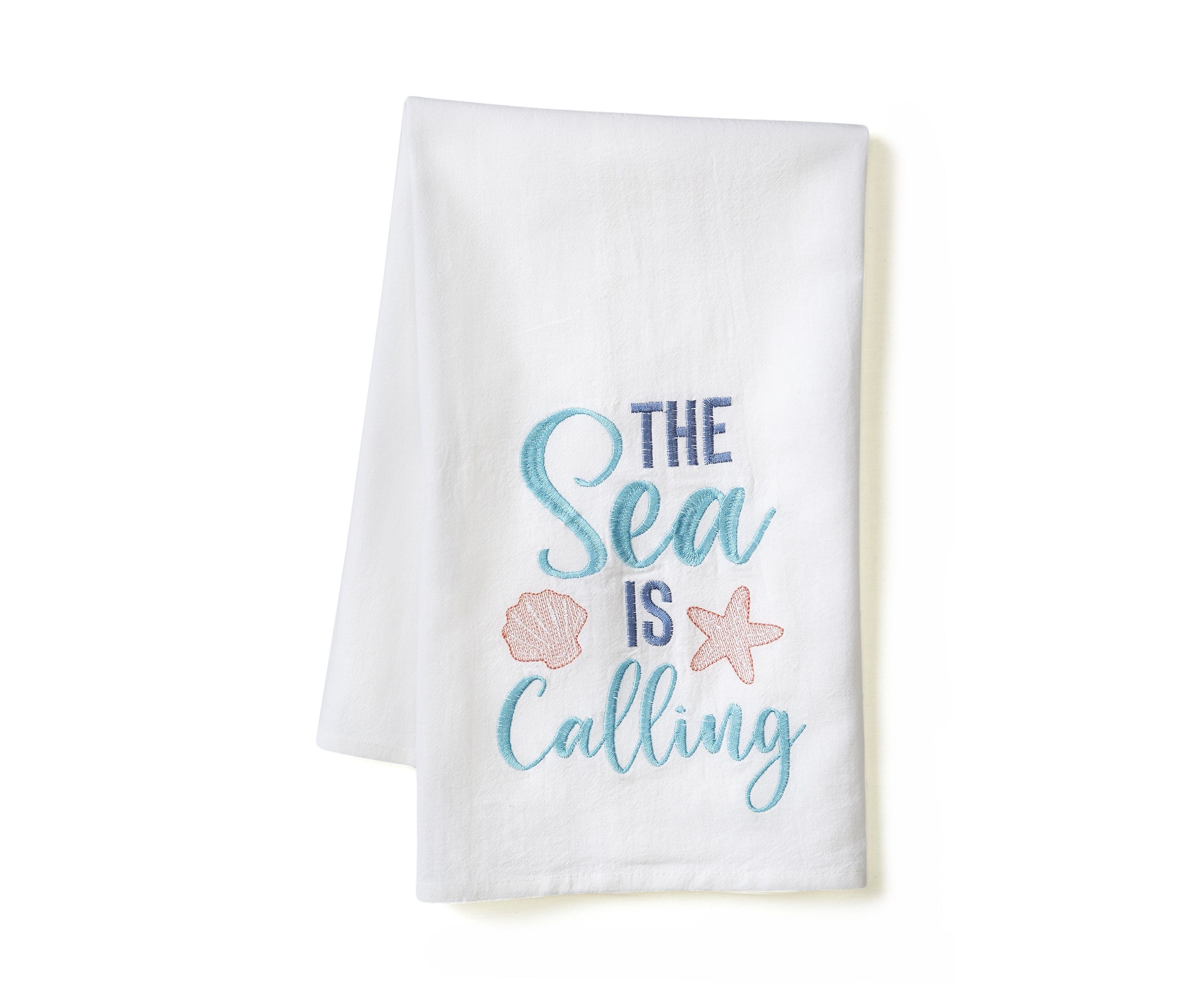The Sea is Calling Kitchen Towel