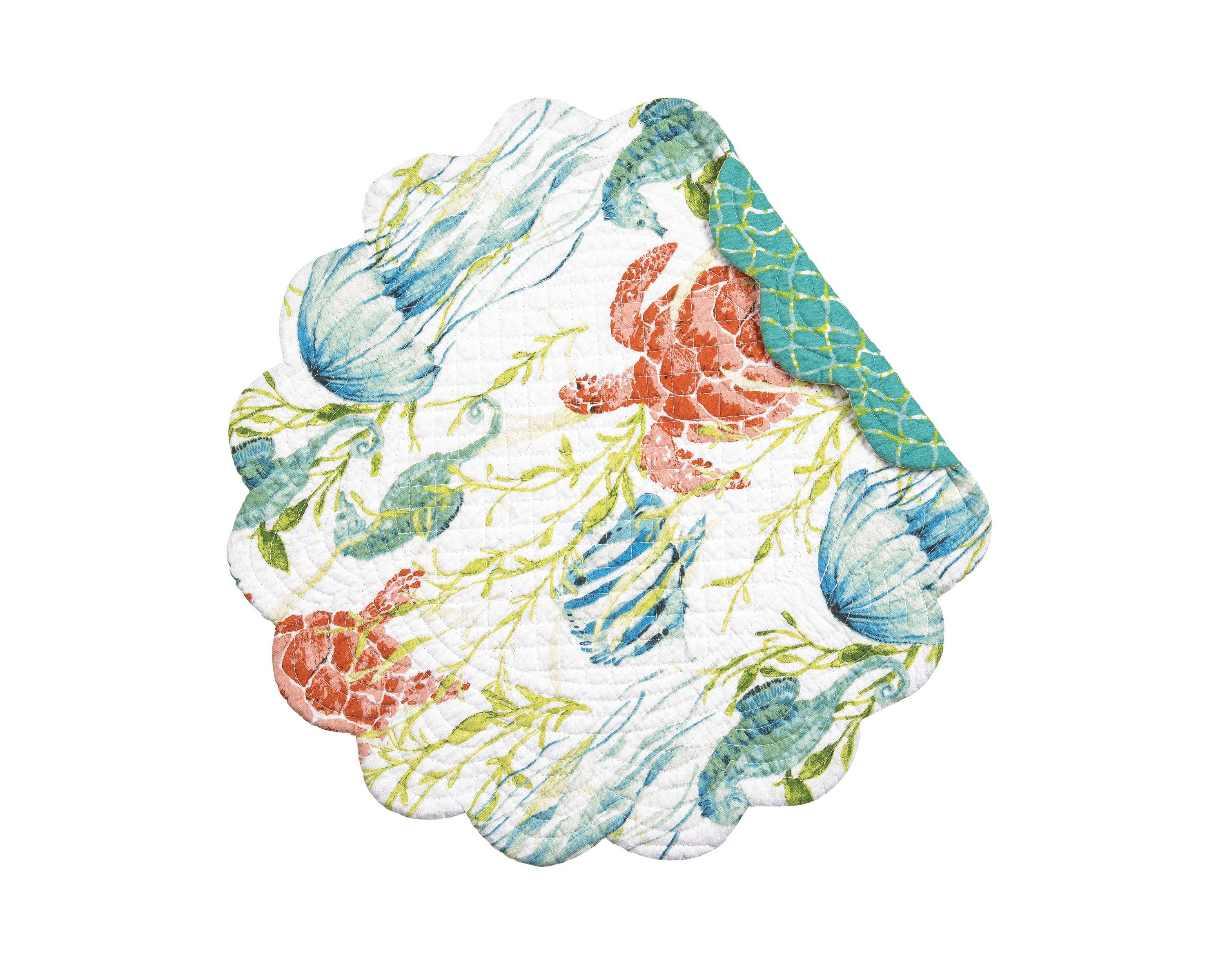 Paradise Sound Round Placemat Set of 6