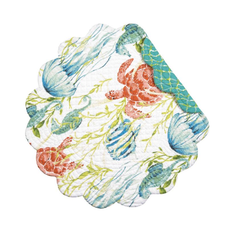 Paradise Sound Round Placemat Set of 6