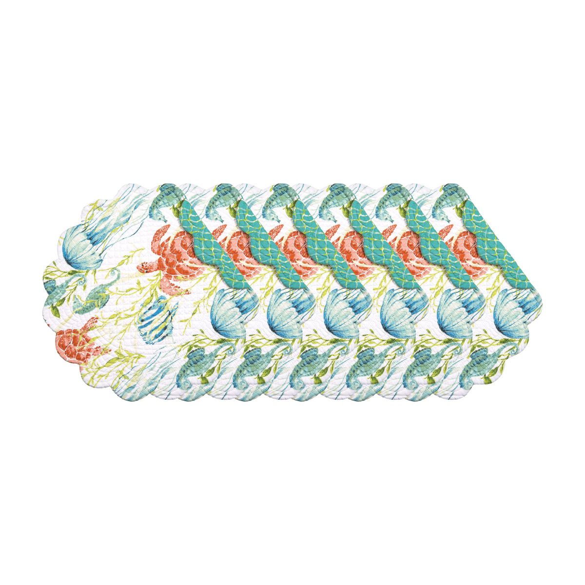 Paradise Sound Round Placemat Set of 6