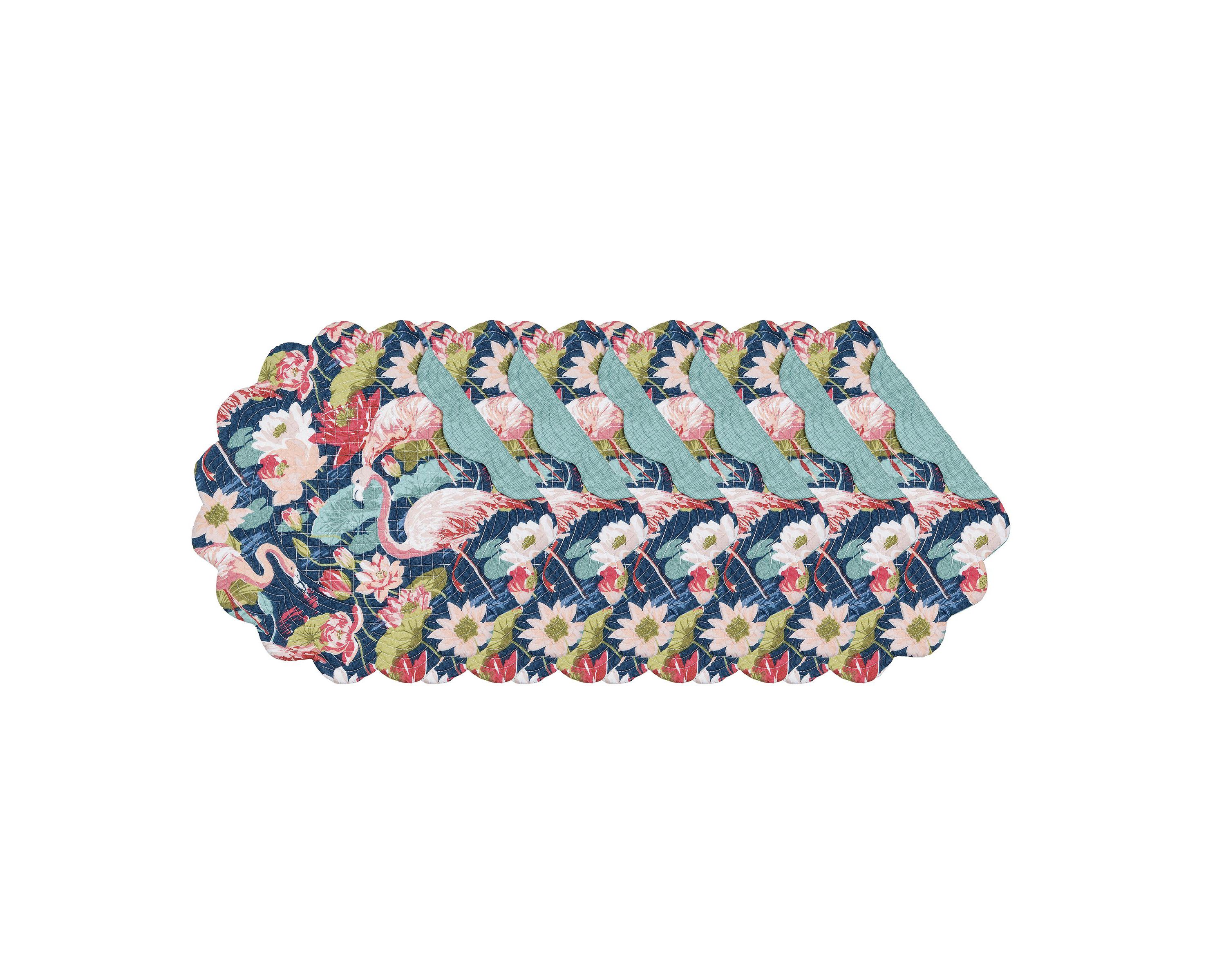 Flamingo Lagoon Placemat Set of 6