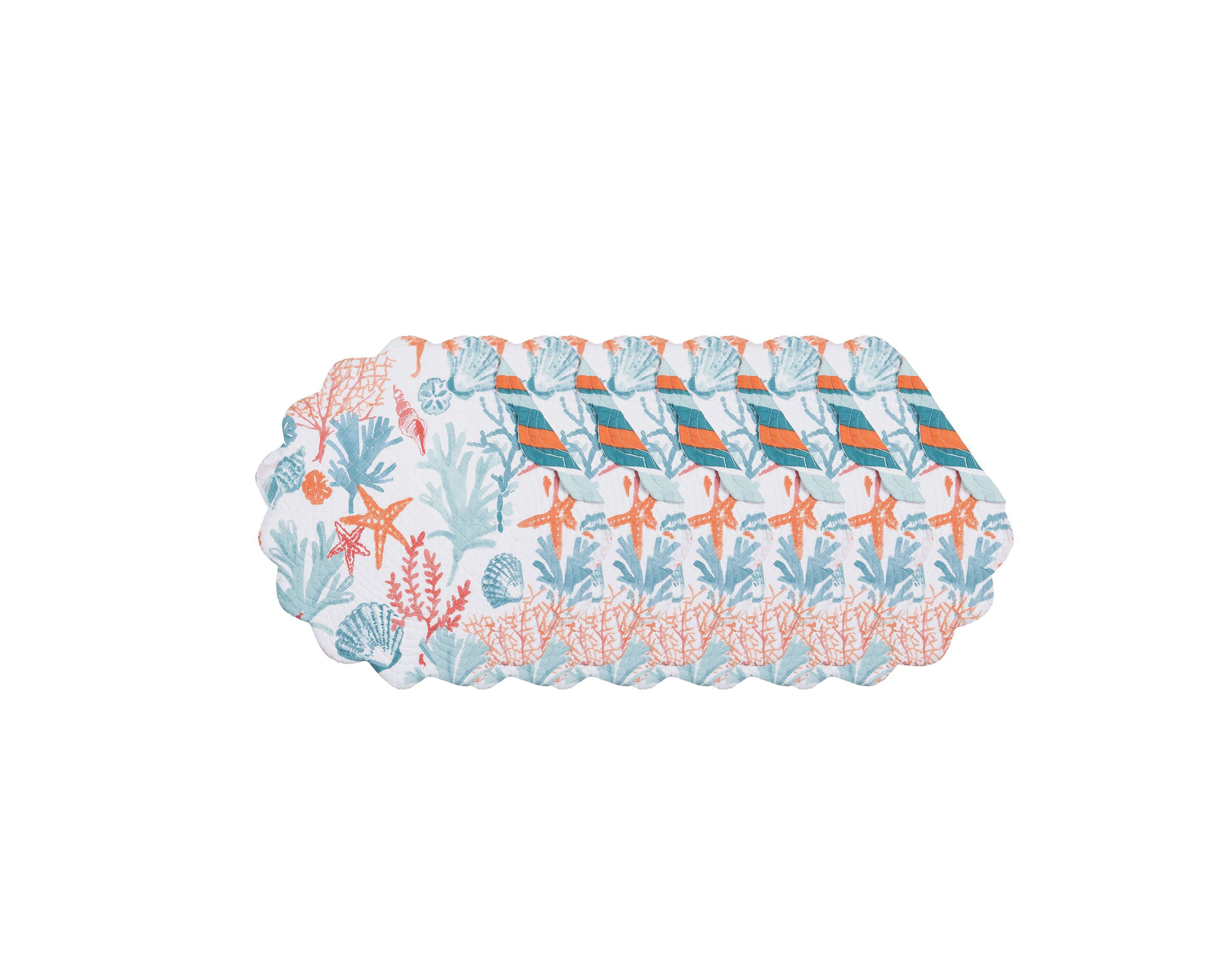 Tangerine Coast Placemat Set of 6