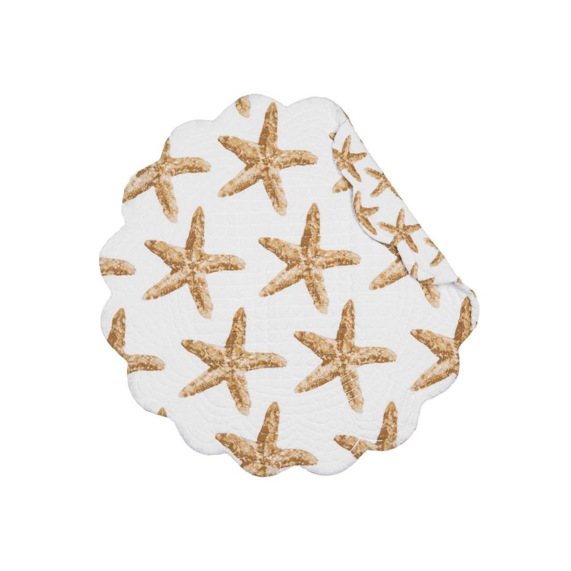 Sandbridge Stars Round Placemat Set of 6