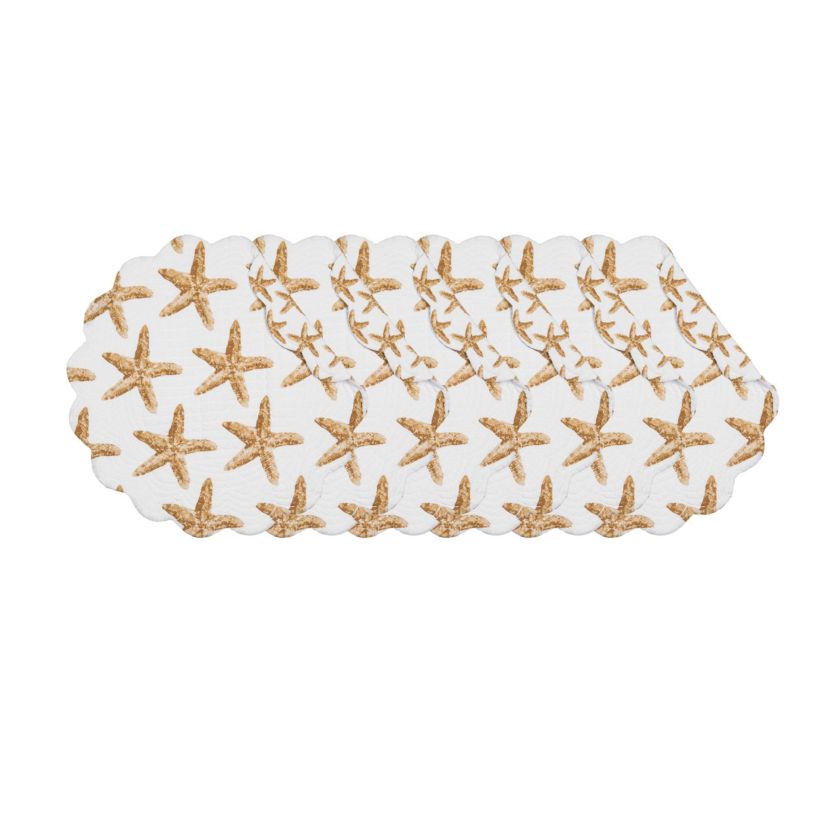 Sandbridge Stars Round Placemat Set of 6