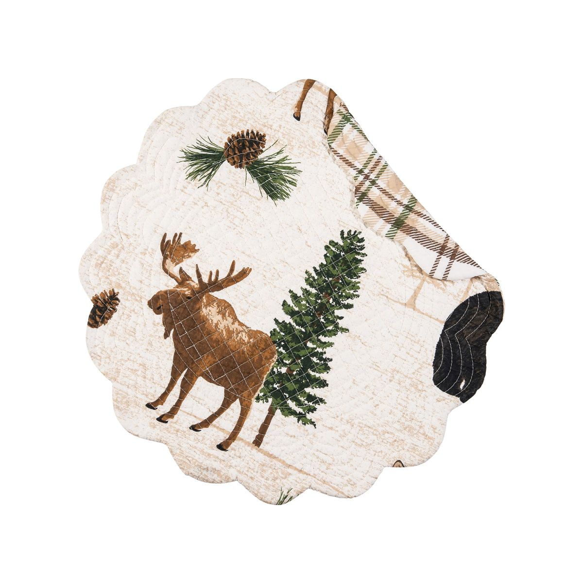 Nolan Pines Round Placemat Set of 6