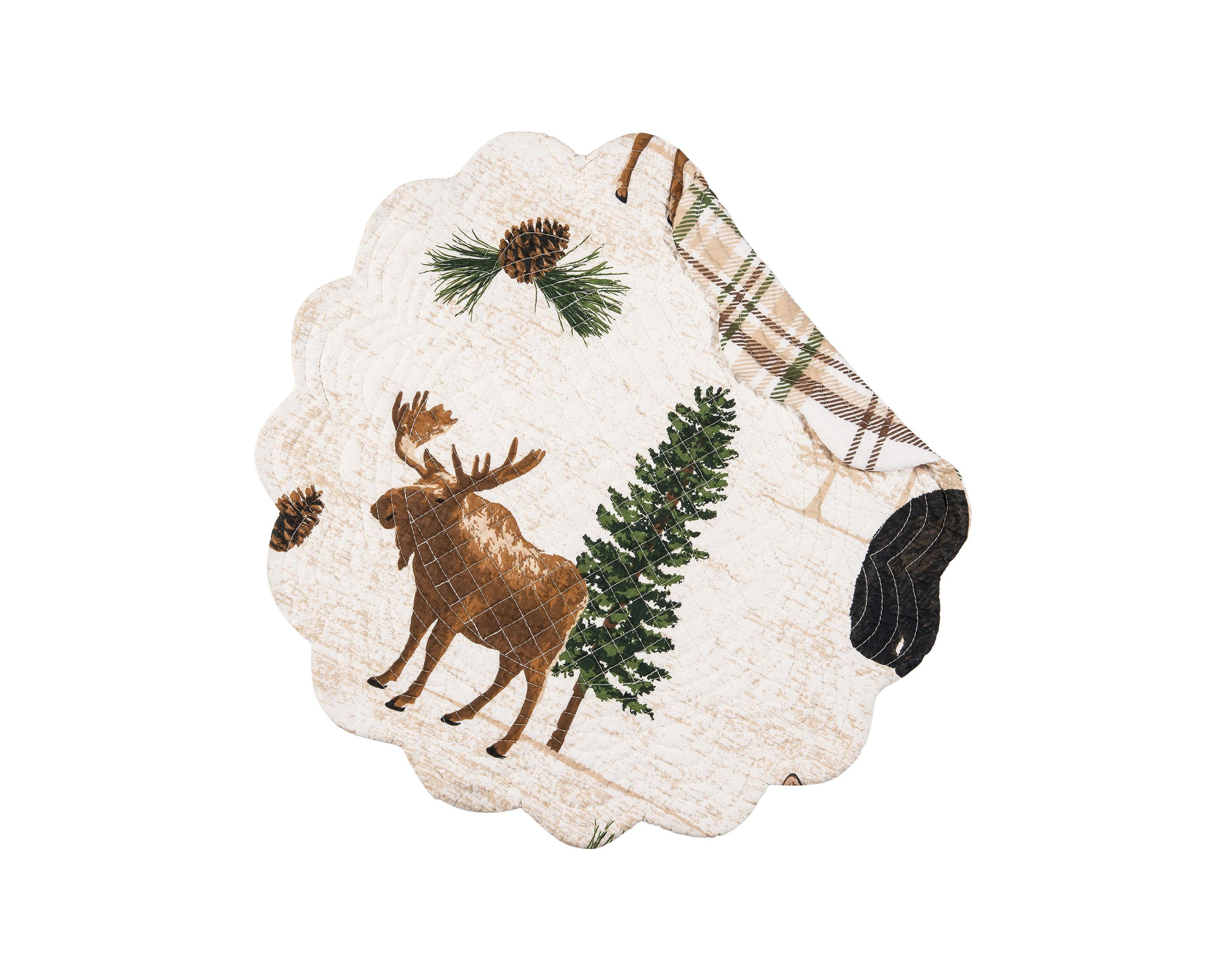 Nolan Pines Round Placemat Set of 6