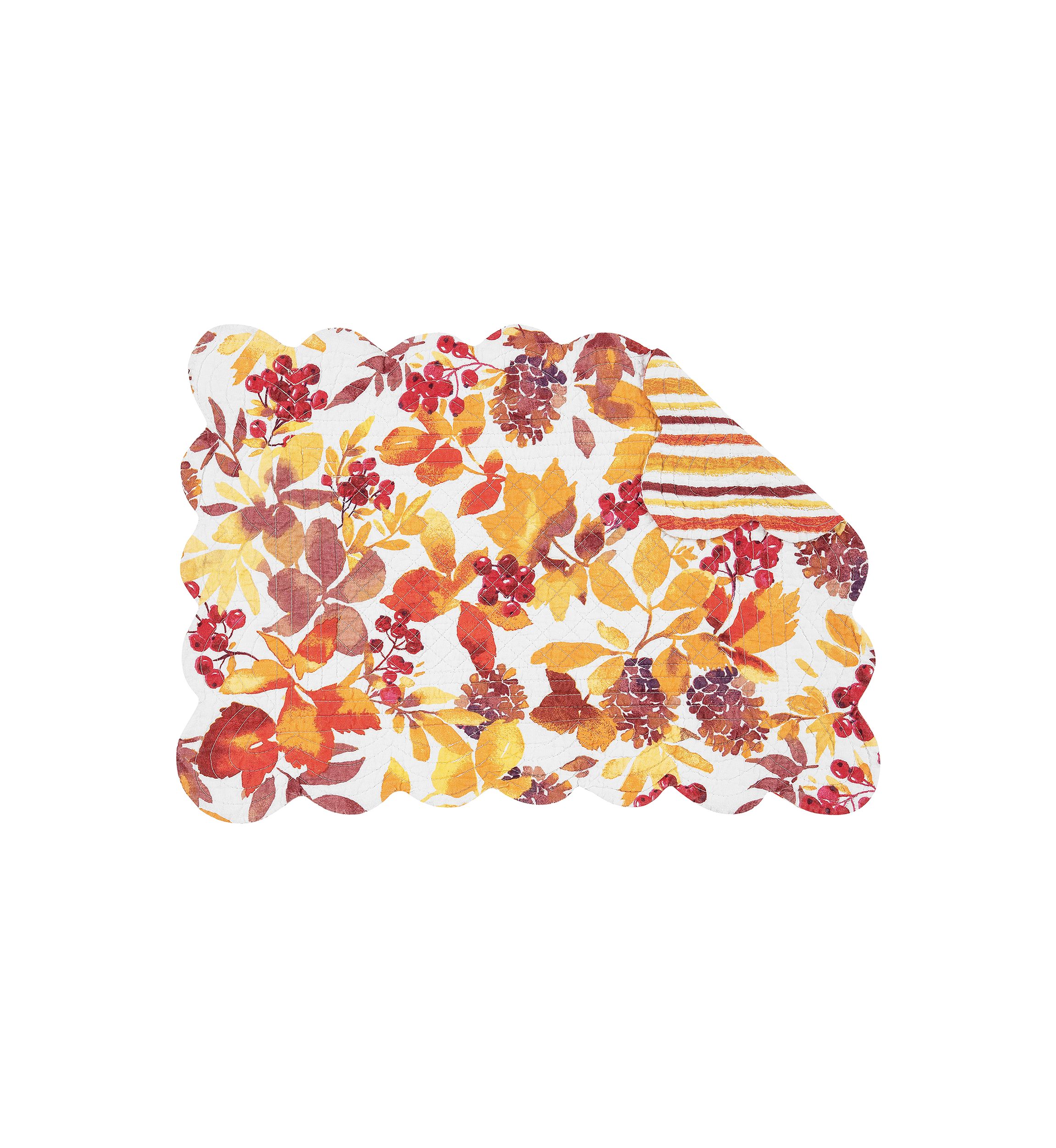 Cordelia Quilted Scalloped Placemat