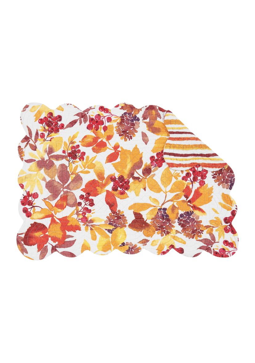 Cordelia Quilted Scalloped Placemat