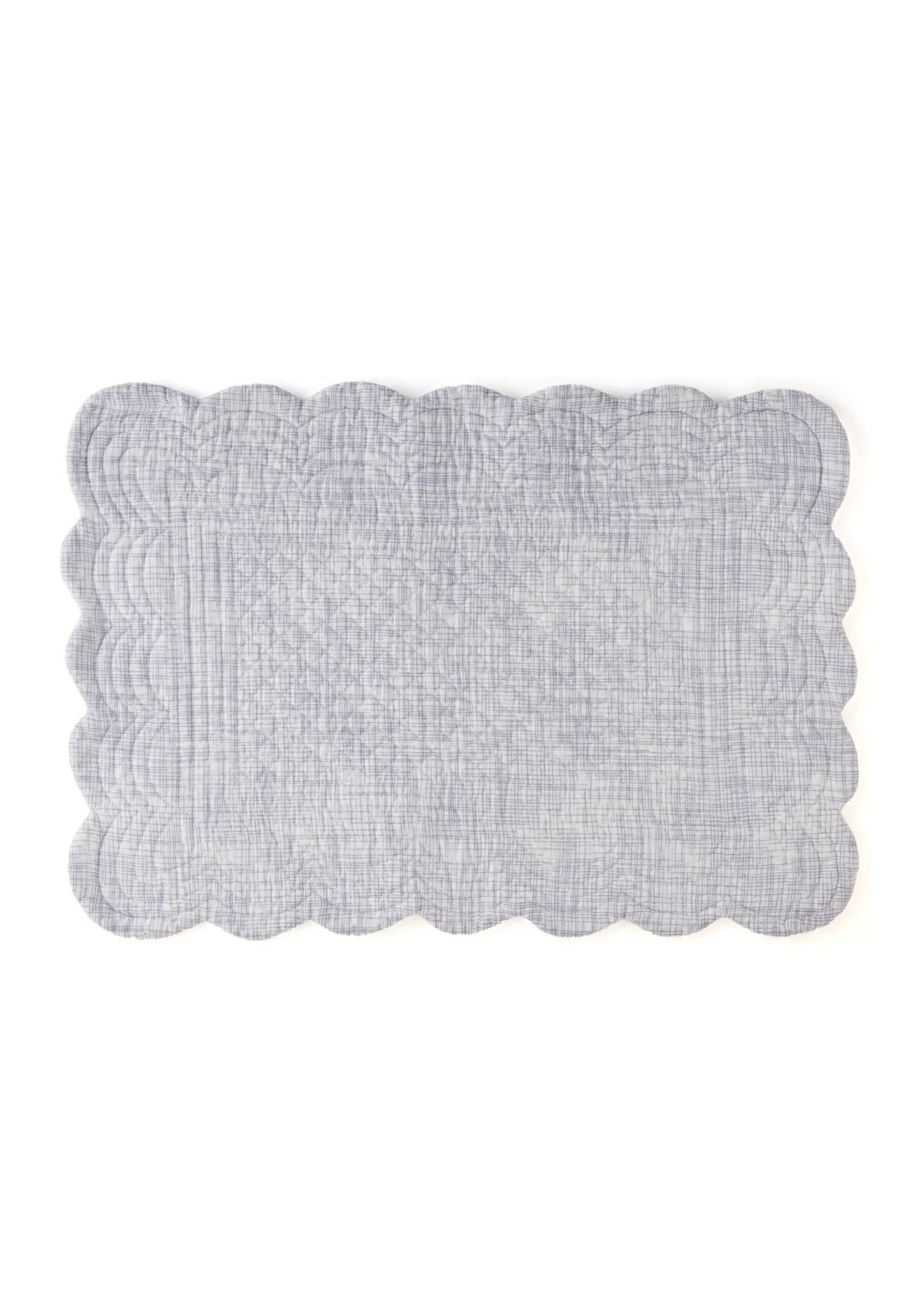 Selma Quilted Scalloped Placemat