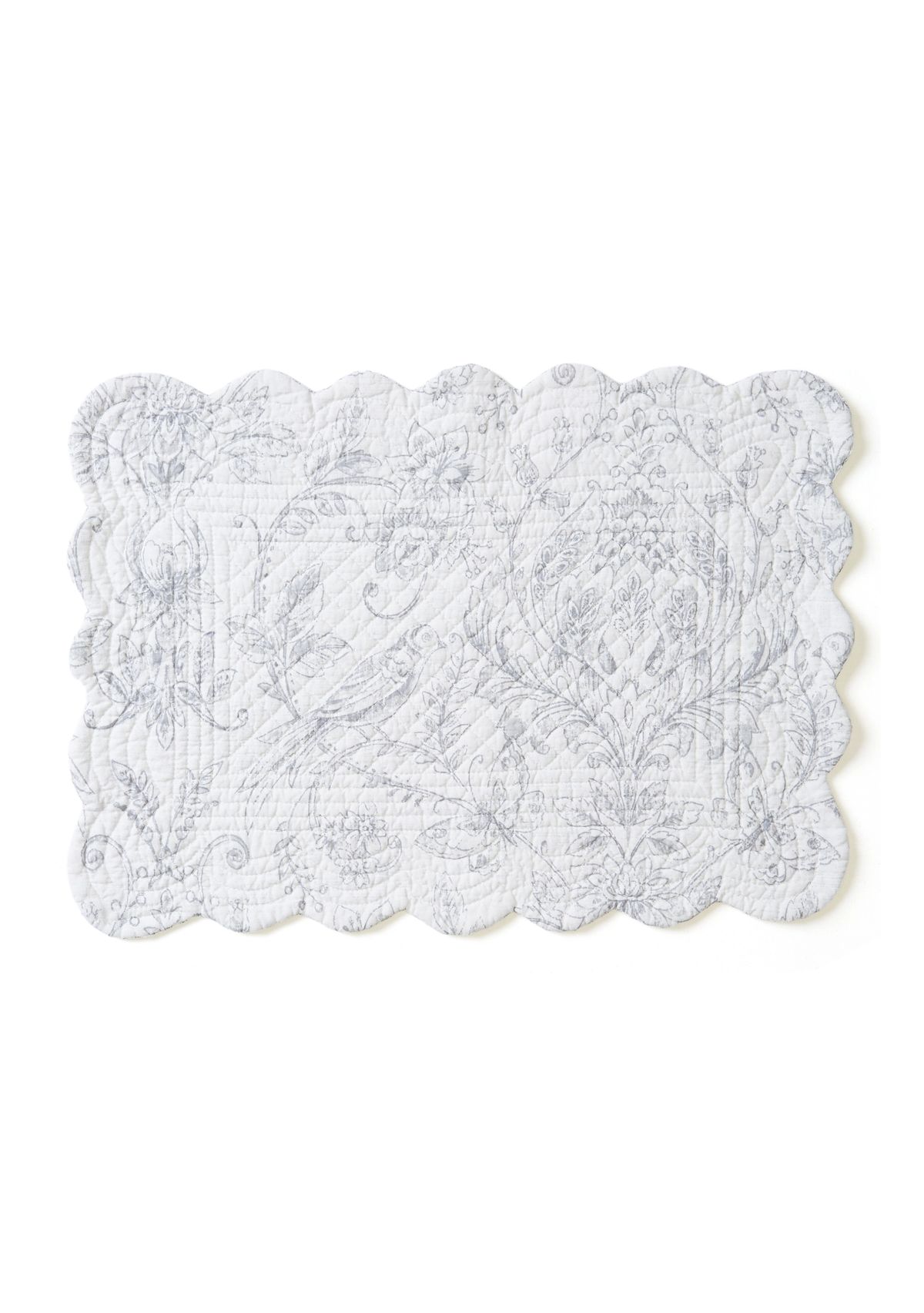 Callahan Songbirds Scalloped Reversible Placemat