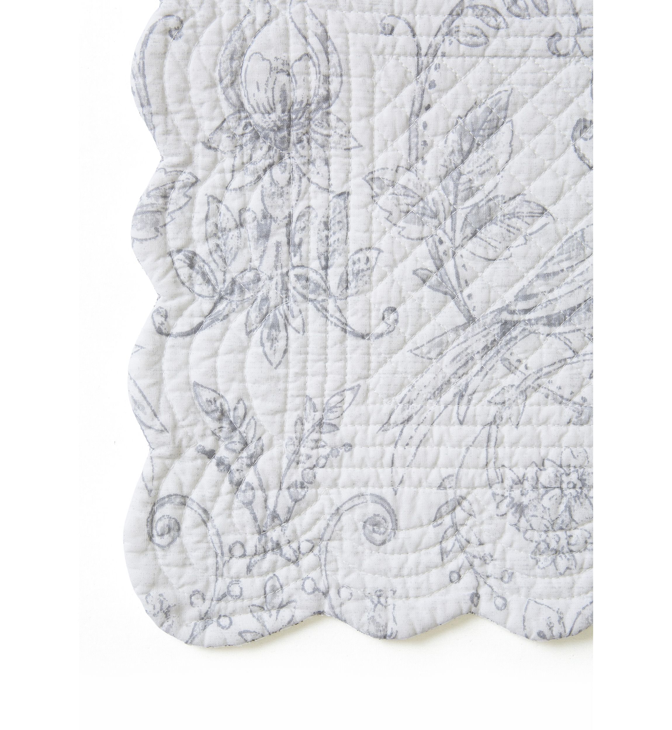 Callahan Songbirds Scalloped Reversible Placemat