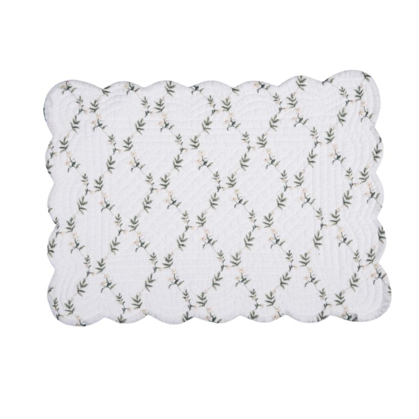 Dogwood Meadows Rectangle  Cotton Placemats Set of 6