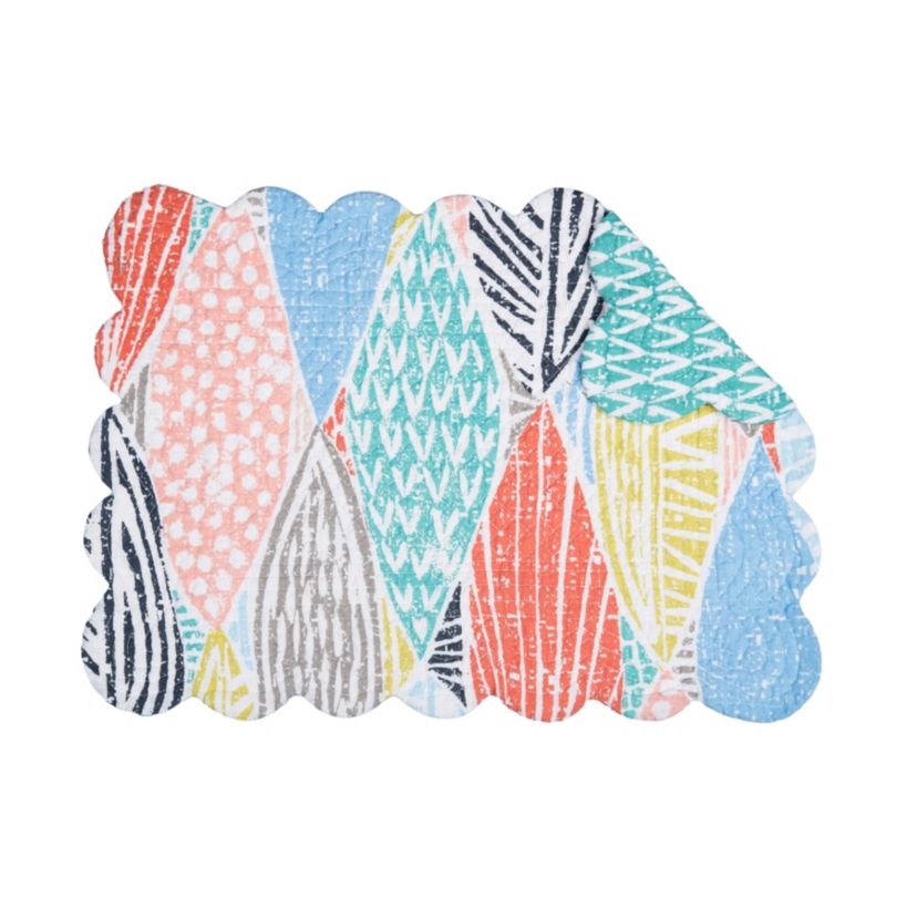 Surfside Sound Cotton  Rectangle Placemats Set of 6