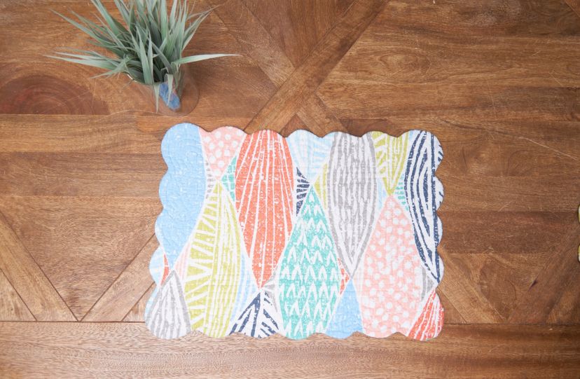 Surfside Sound Cotton  Rectangle Placemats Set of 6