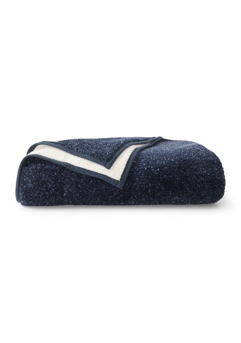 Silky Soft Sherpa Throw Blanket