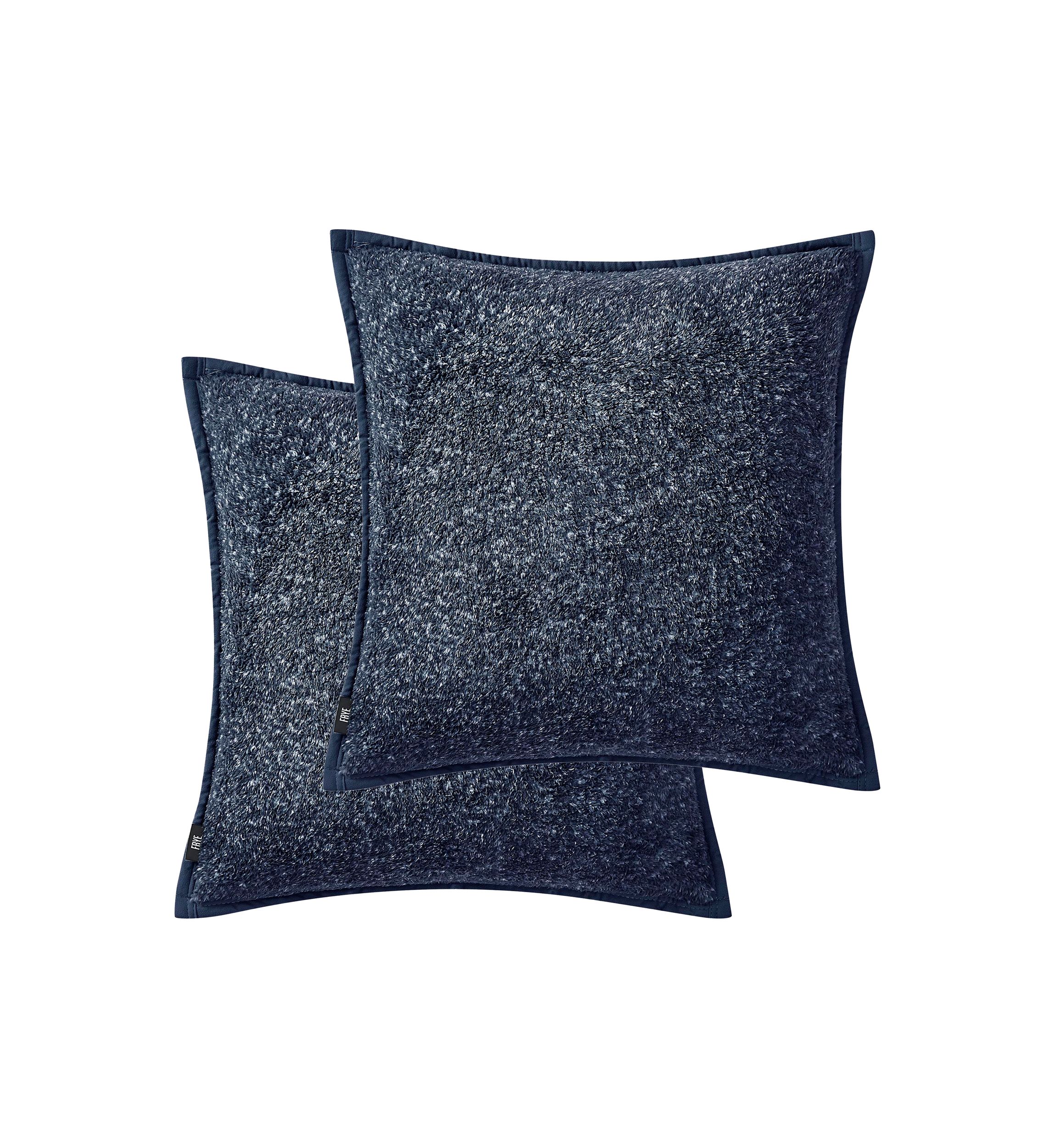 Set of 2 Moab Cationic Reverse Plush Throw Pillows 