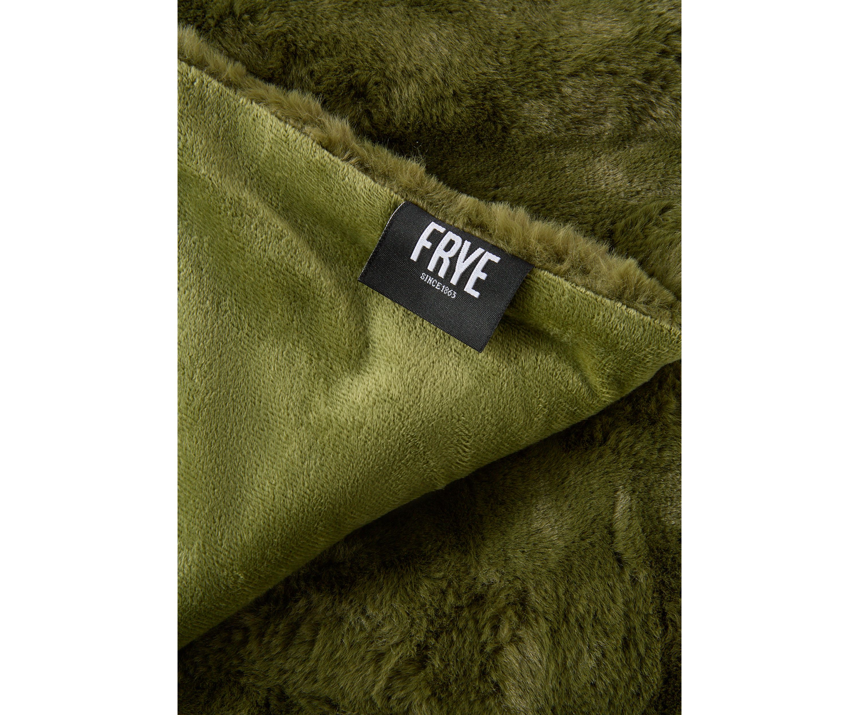 Midland Faux Fur Solid Throw Blanket
