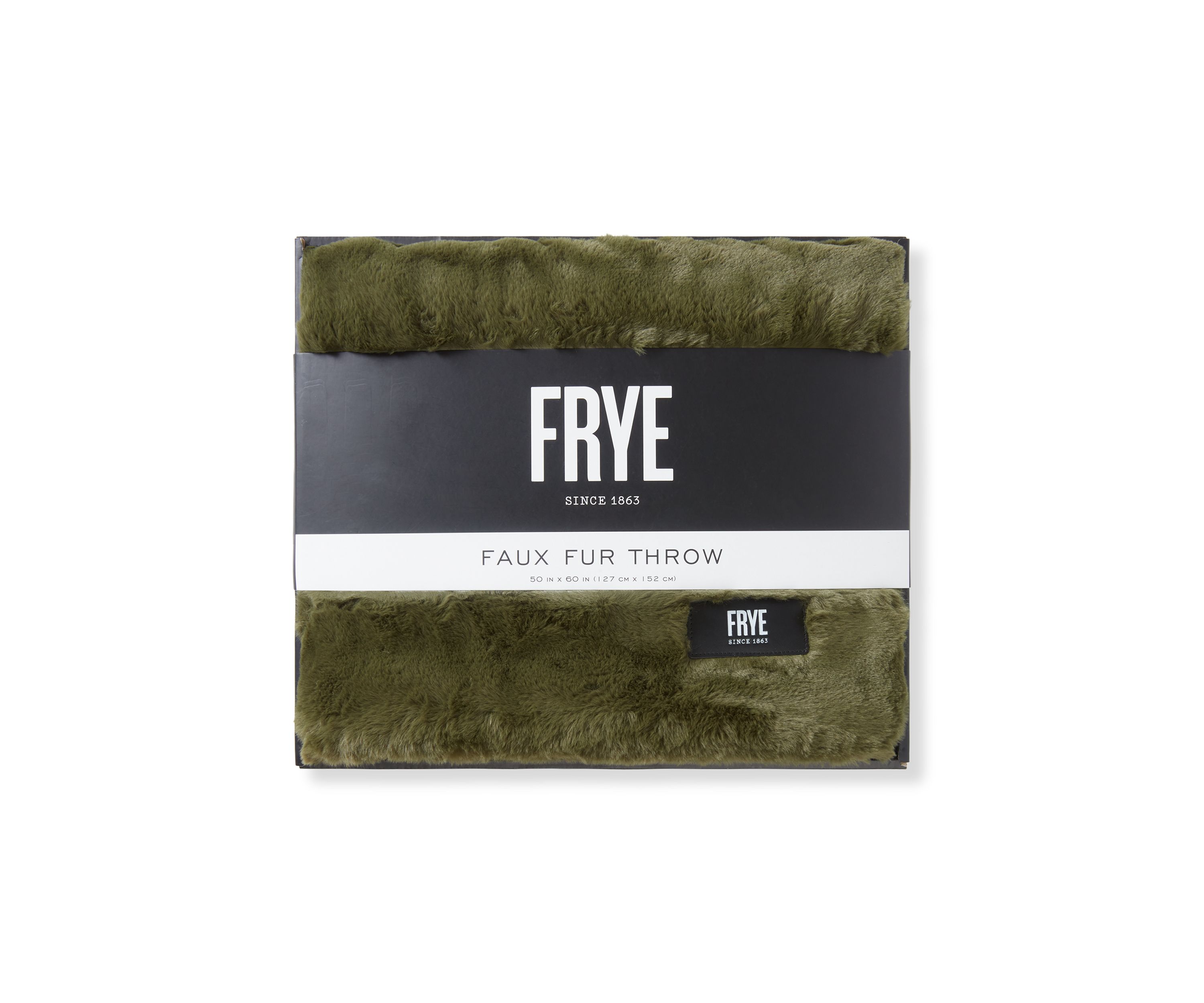 Midland Faux Fur Solid Throw Blanket