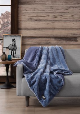 Frye Solid Faux Fur Throw Belk