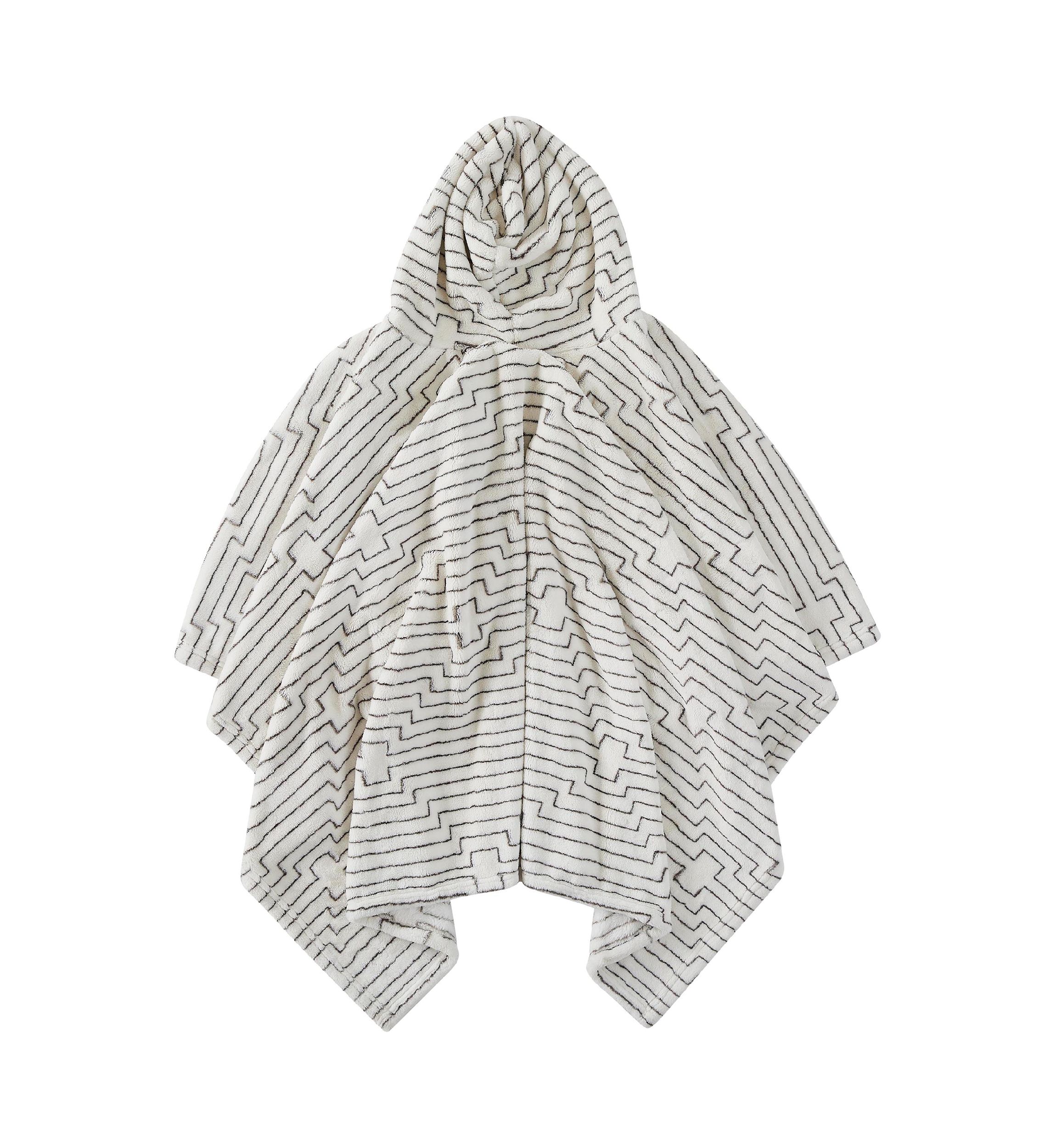 Cream Mina Wearable Throw Blanket