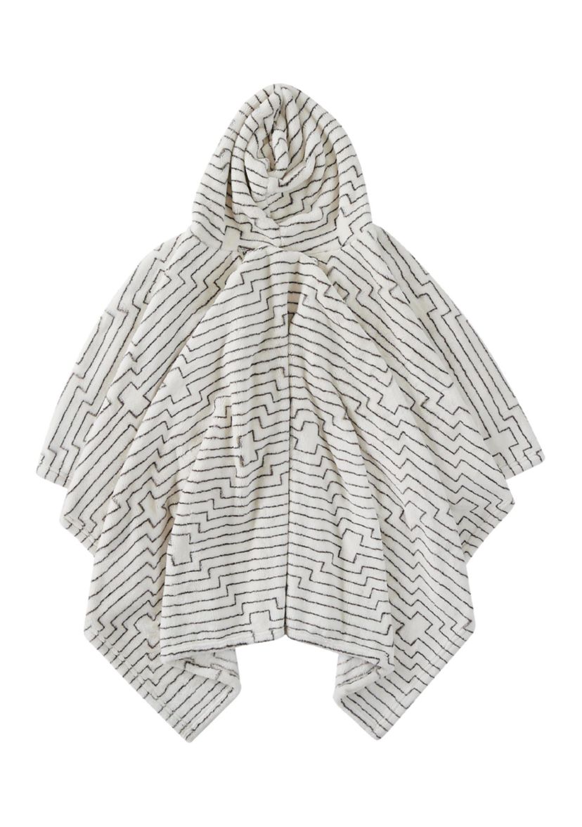 Cream Mina Wearable Throw Blanket