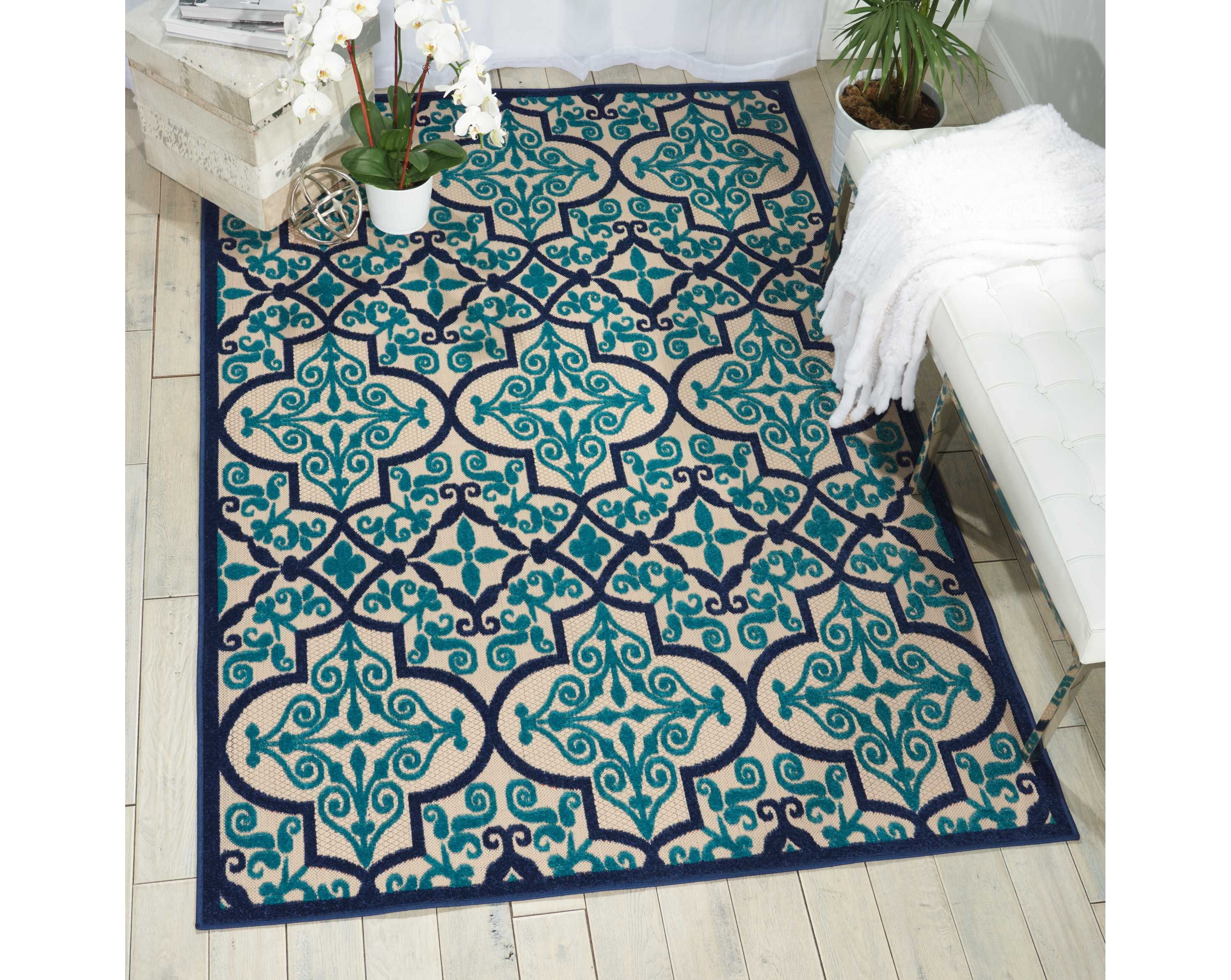 Aloha Bohemian Indoor/Outdoor Rug
