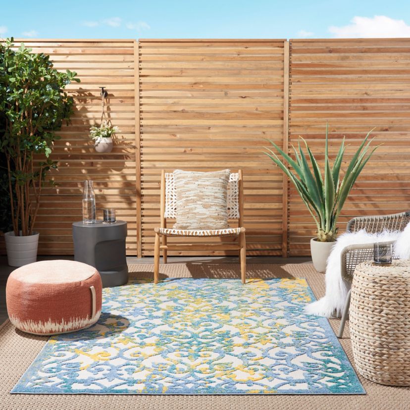 Aloha Contemporary Indoor/Outdoor Rug