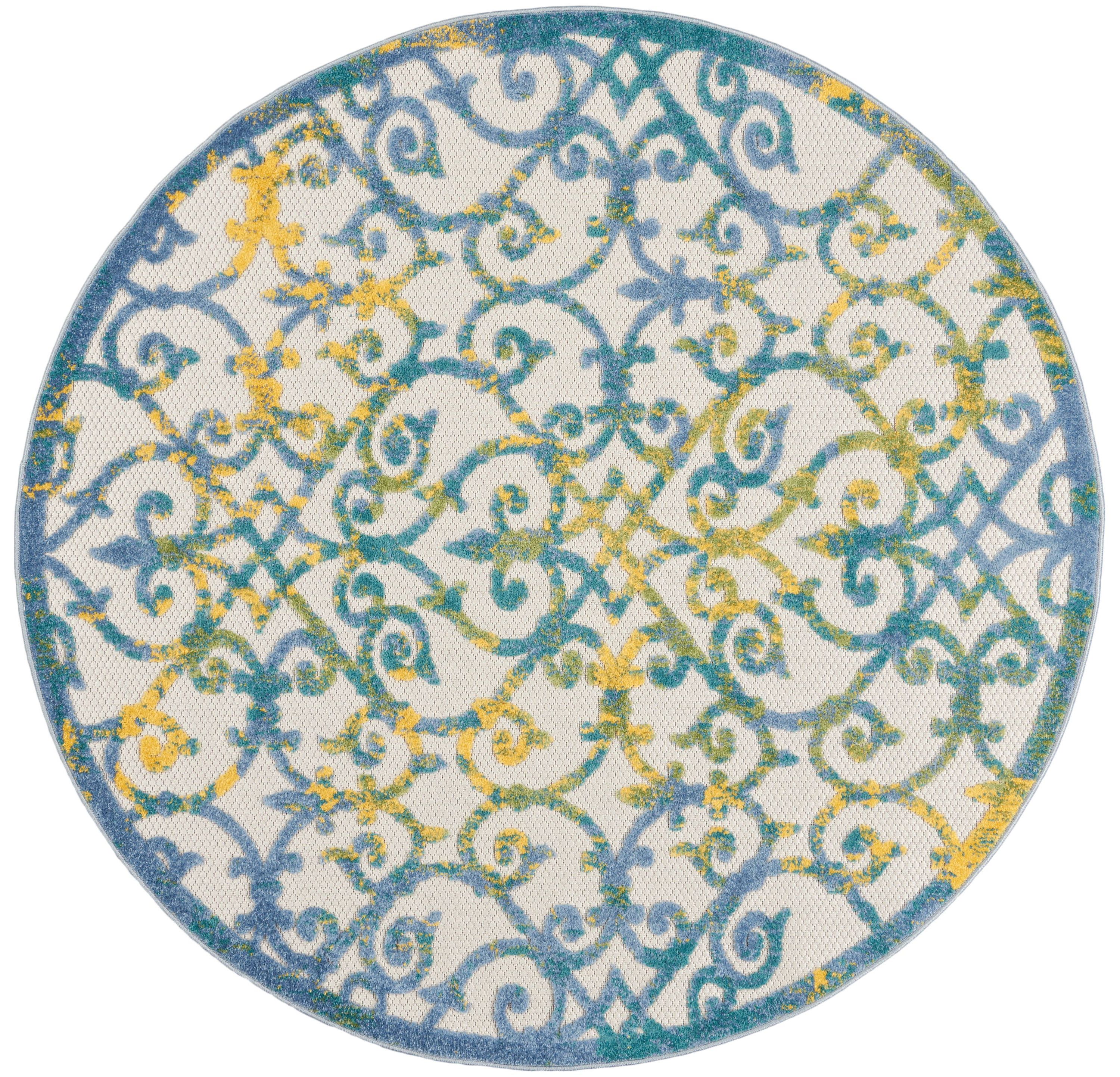 Aloha Contemporary Indoor/Outdoor Rug