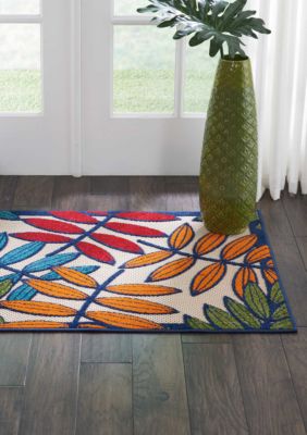 Nourison Aloha 2 ft 8 in x 4 ft Area Rug, Beige, 3 x 5