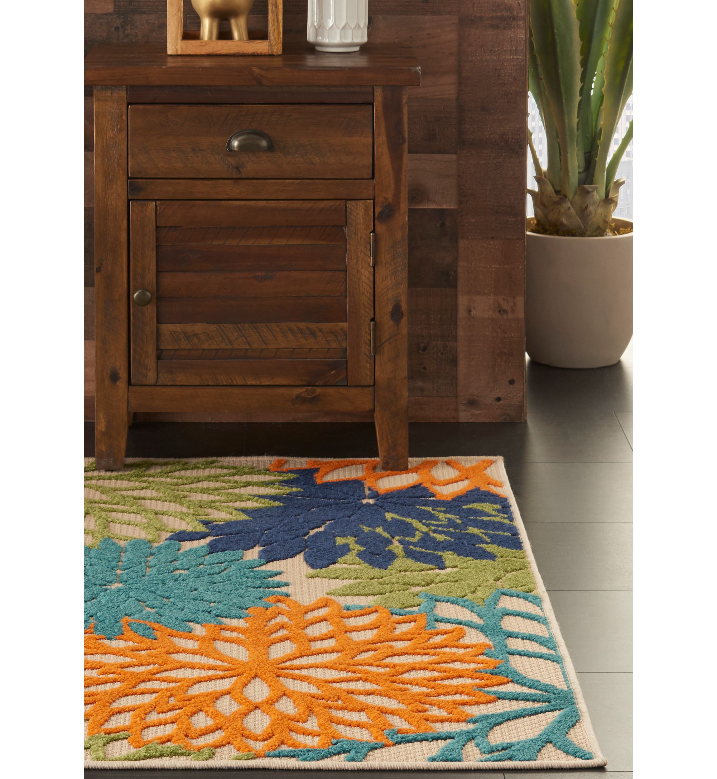 Aloha 2.8 ft x 4 ft Area Rug