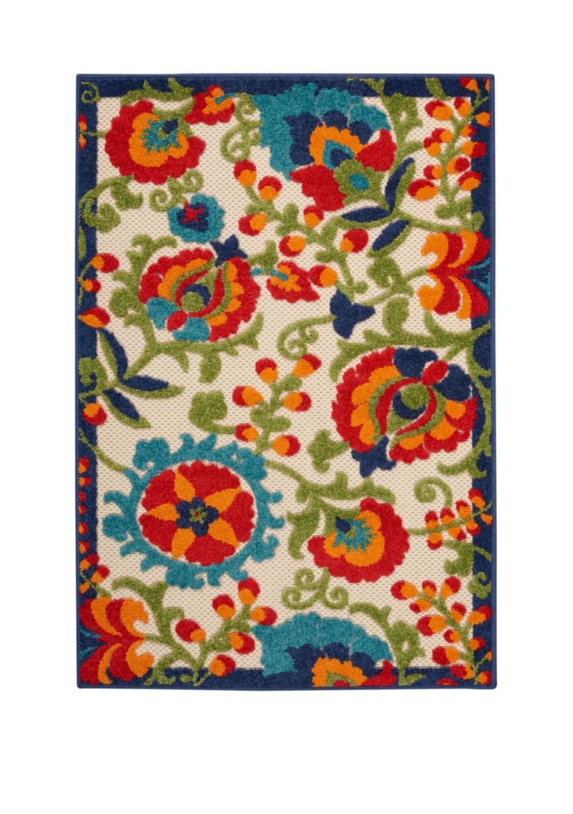  2 ft 8 in x 4 ft Aloha Area Rug
