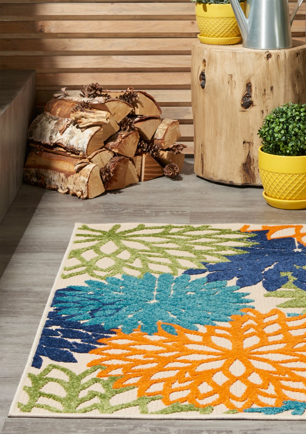 Aloha 2.8 ft x 4 ft Area Rug