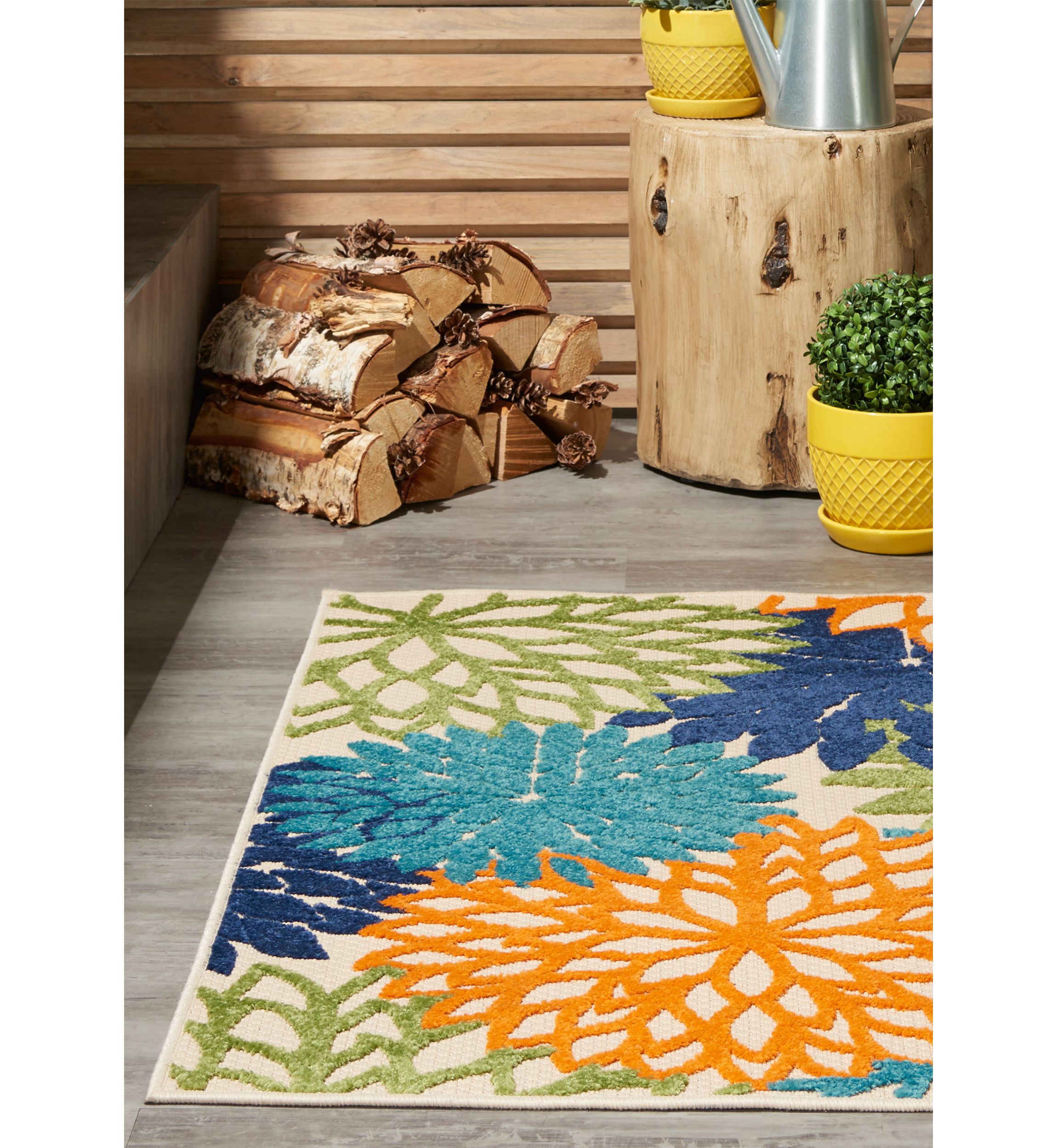 Aloha 2.8 ft x 4 ft Area Rug