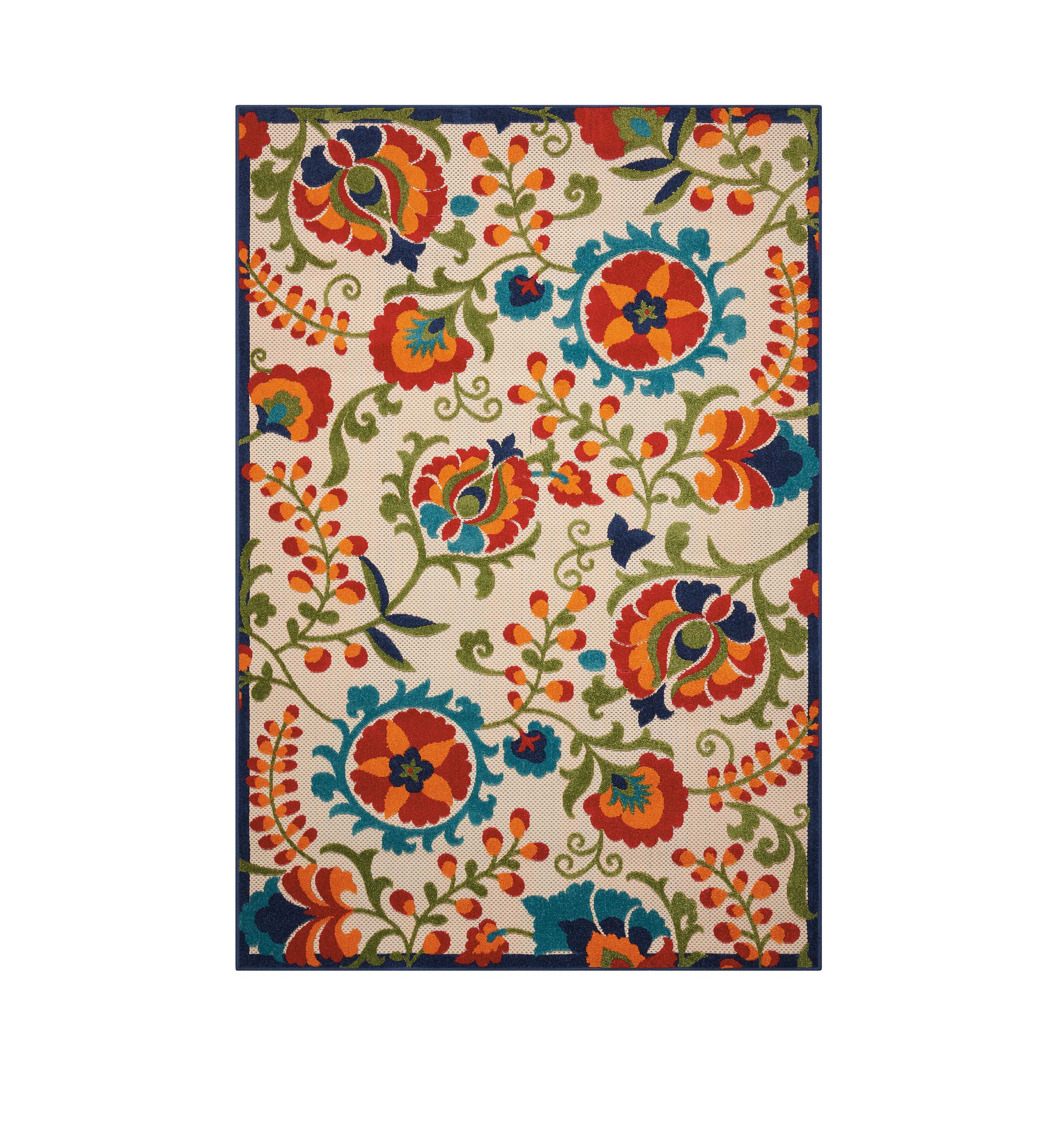 3 ft 6 in x 5 ft 6 in Aloha Area Rug 