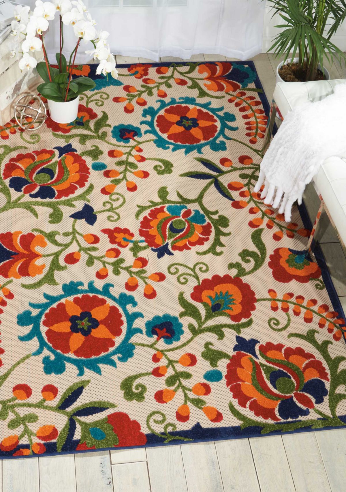 3 ft 6 in x 5 ft 6 in Aloha Area Rug 