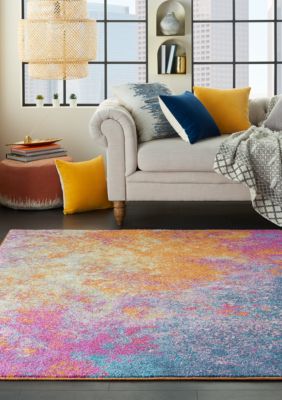 Nourison 3 ft 9 in x 5 ft 9 in Passion Area Rug, 4 x 6