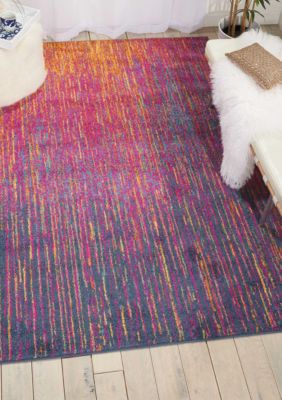 Nourison 3 ft 9 in x 5 ft 9 in Passion Area Rug, 4 x 6