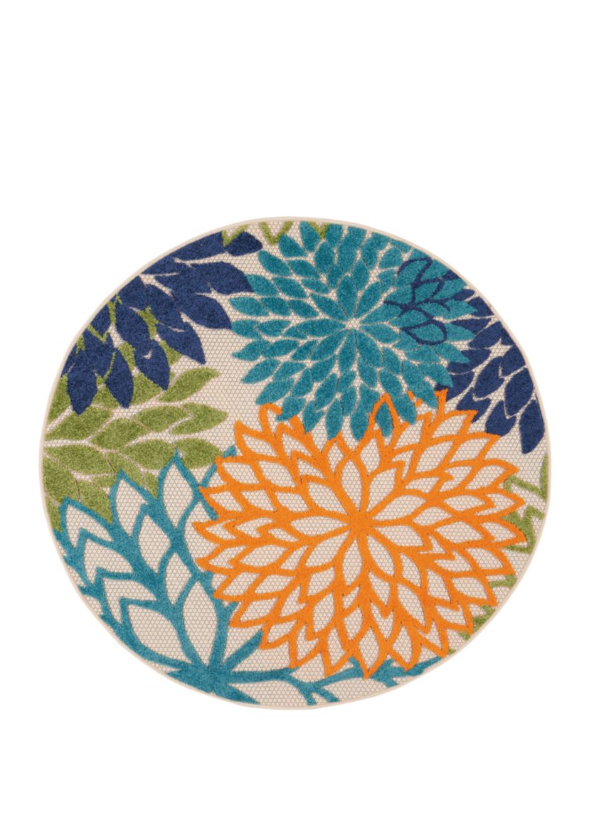 Aloha 4 ft x 4 ft Area Rug 