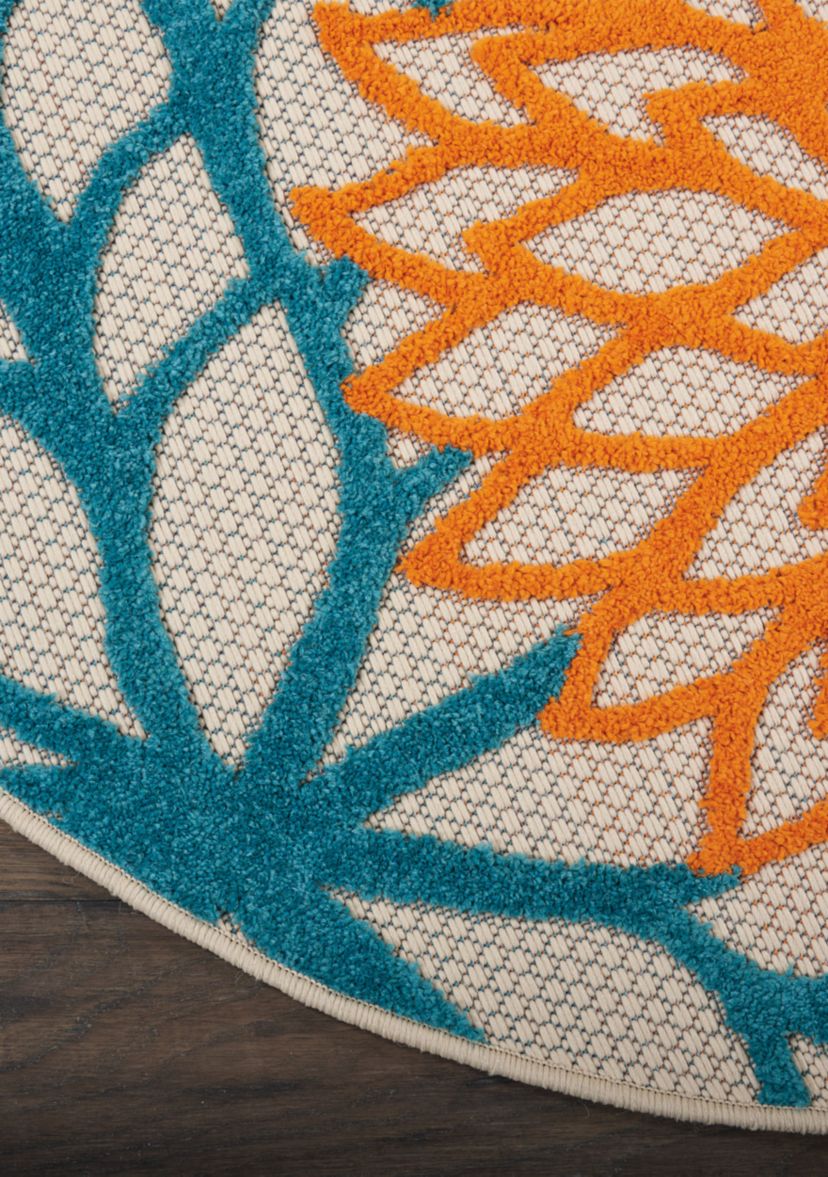 Aloha 4 ft x 4 ft Area Rug 