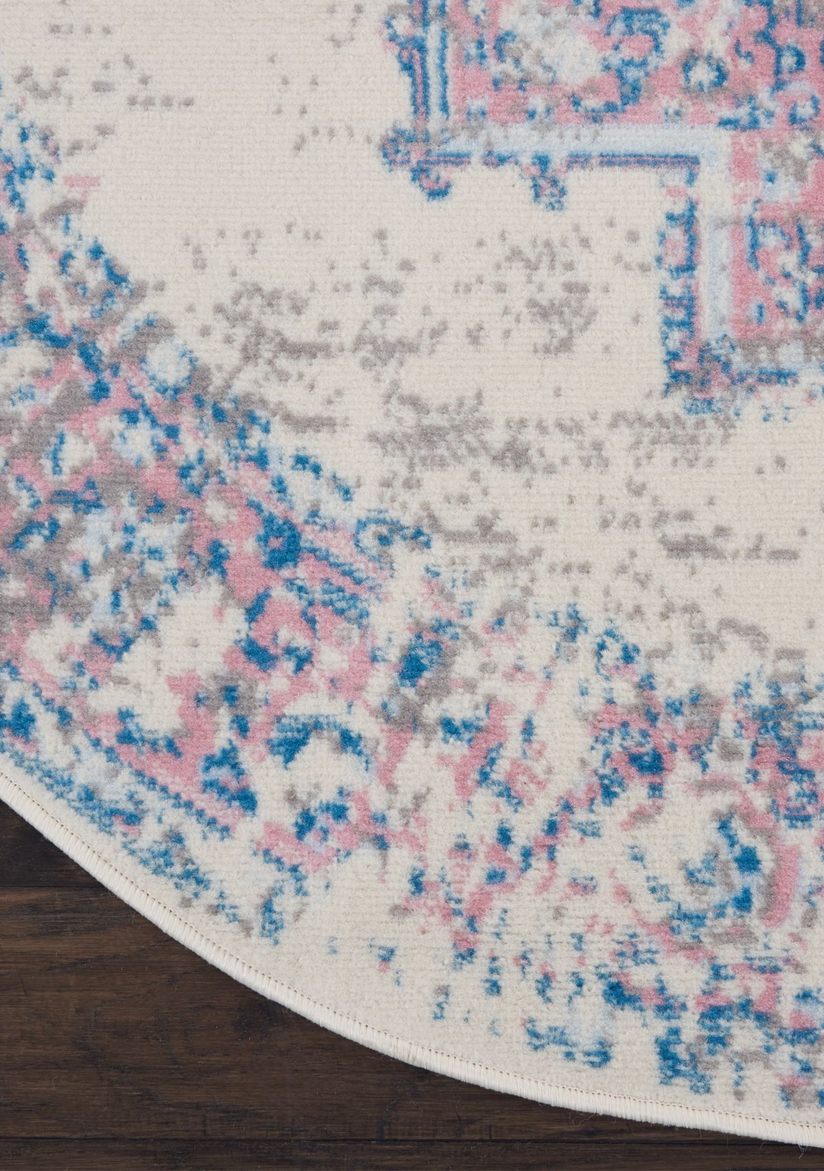 Grafix 5.3 ft Round Area Rug