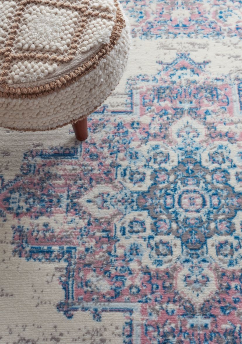Grafix 5.3 ft Round Area Rug