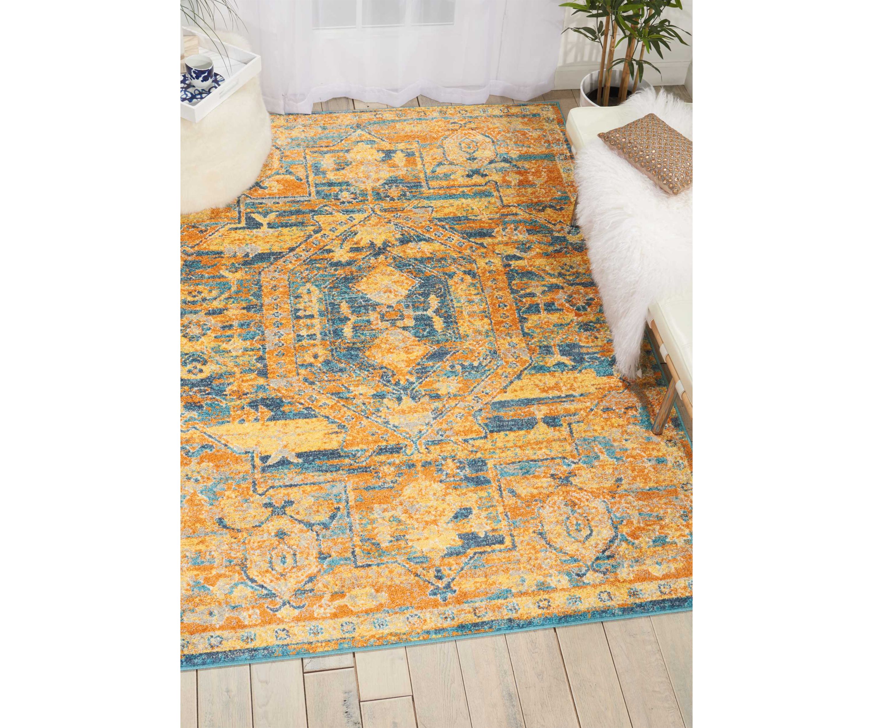 6 ft 7 in x 9 ft 6 in Passion Area Rug