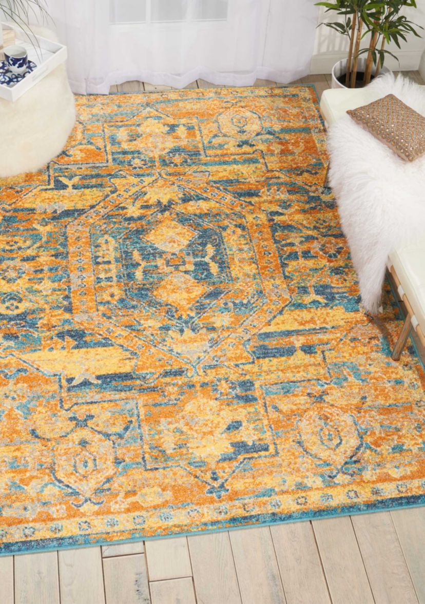 6 ft 7 in x 9 ft 6 in Passion Area Rug