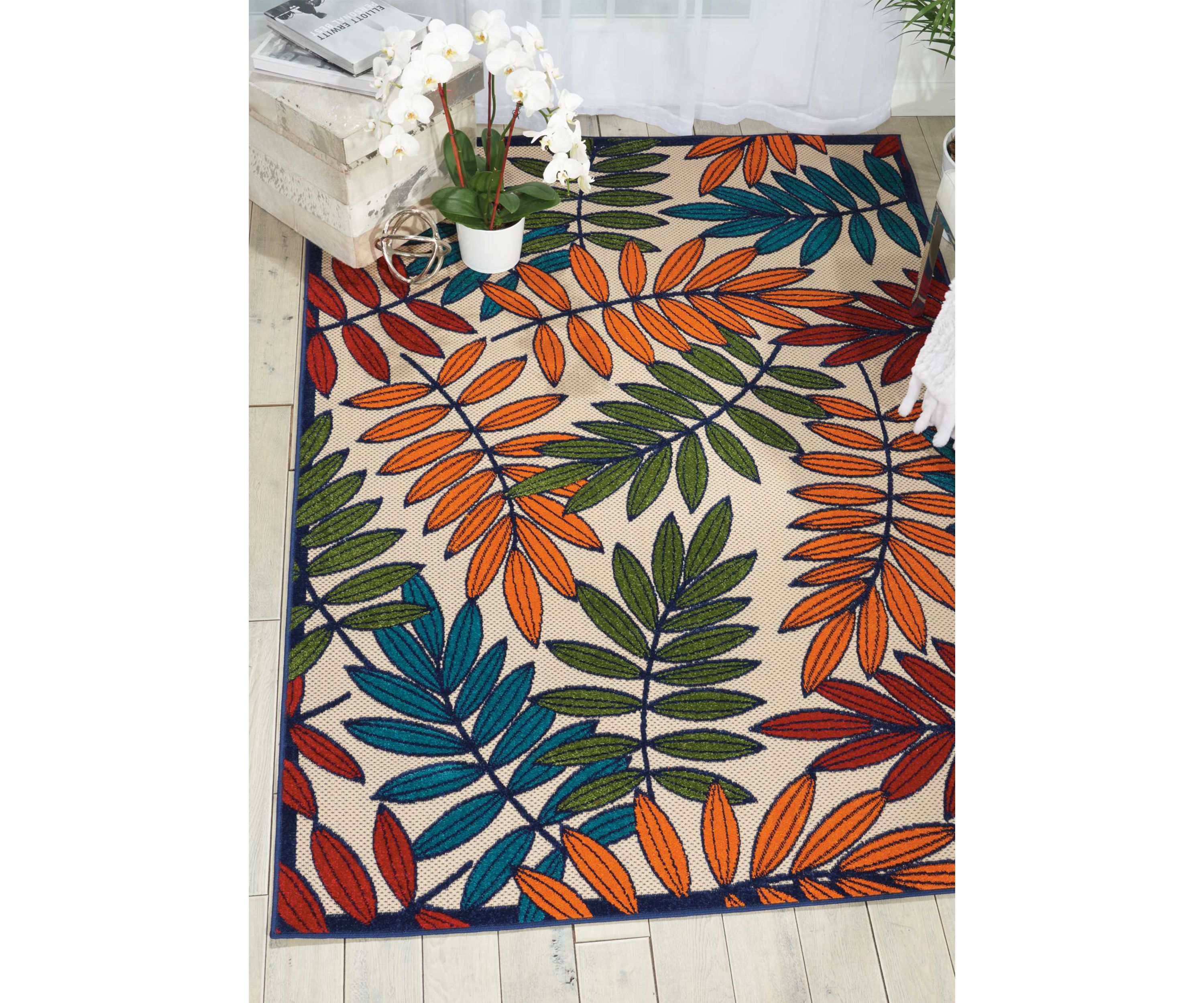 Aloha 7.10 ft x 10.6 ft Area Rug