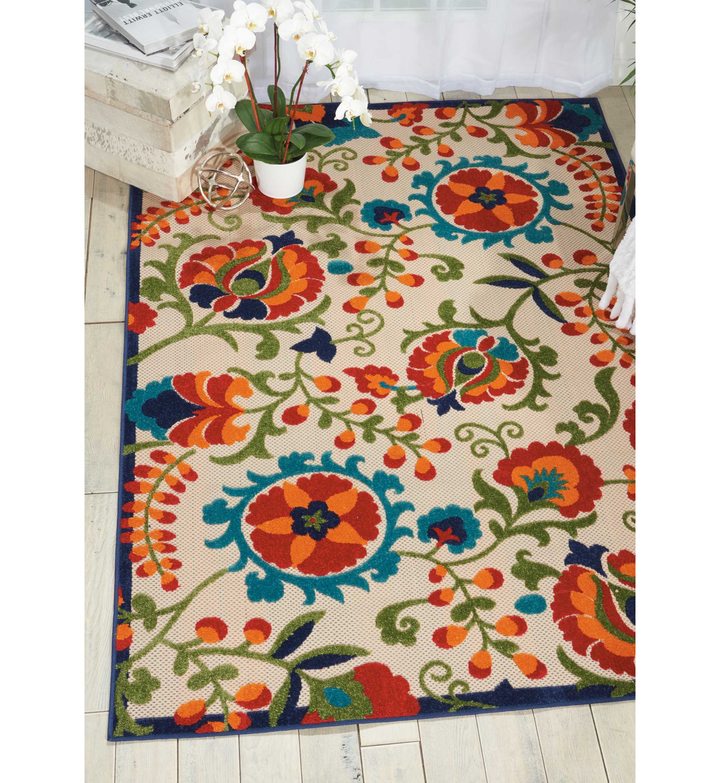 Aloha 7 ft 10 in x 10 ft 6 in Area Rug