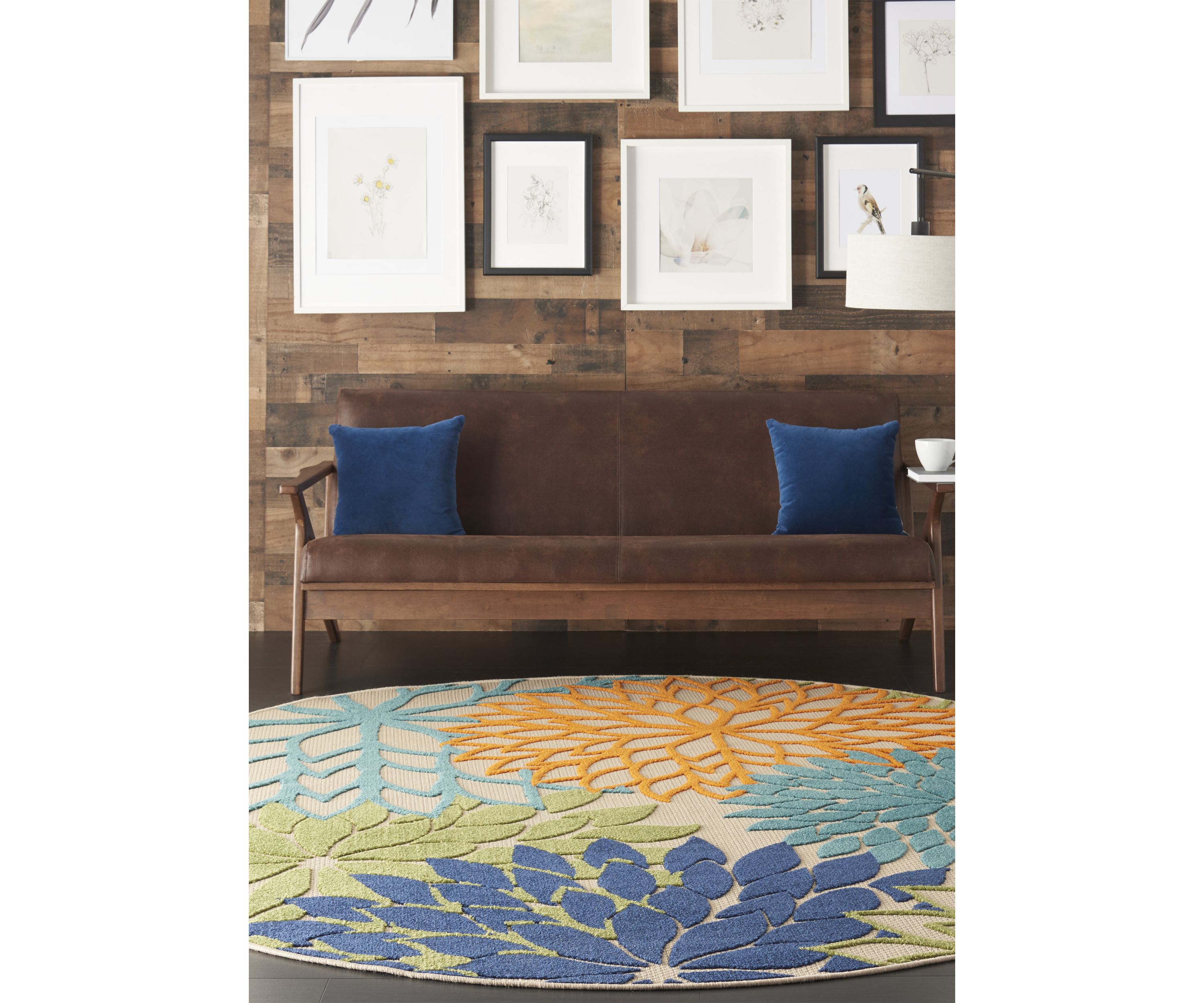 Aloha 7.10 ft x 7.10 ft Area Rug