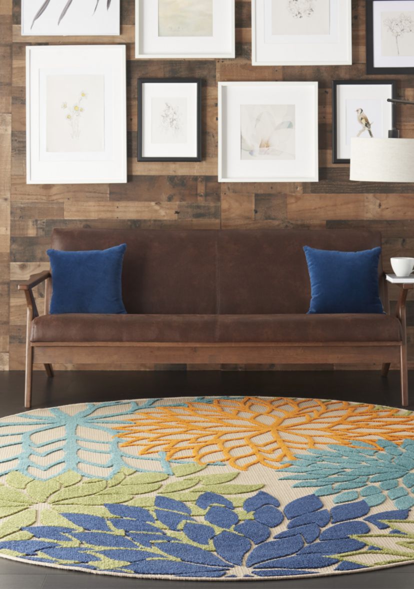 Aloha 7.10 ft x 7.10 ft Area Rug