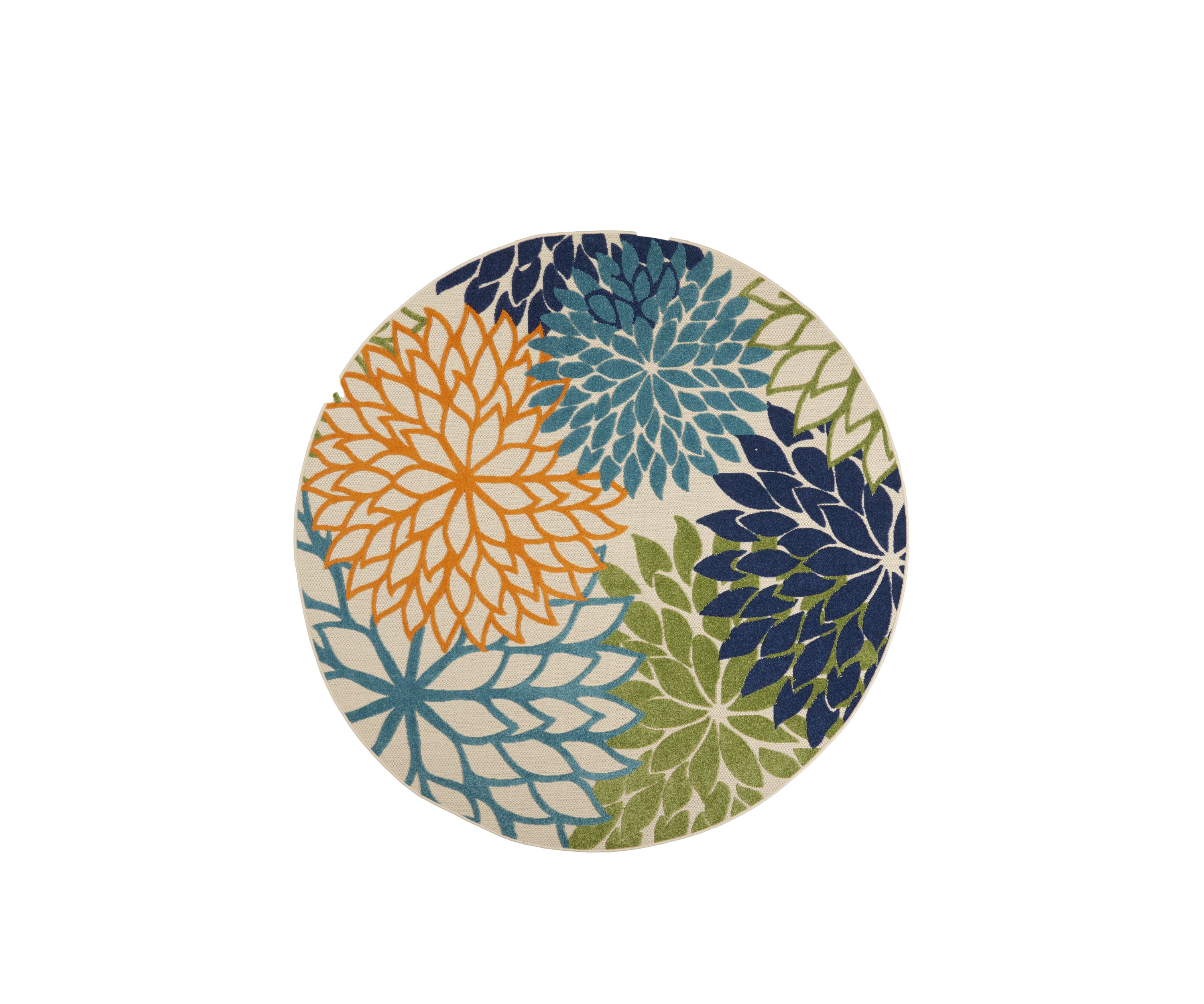 Aloha 7.10 ft x 7.10 ft Area Rug