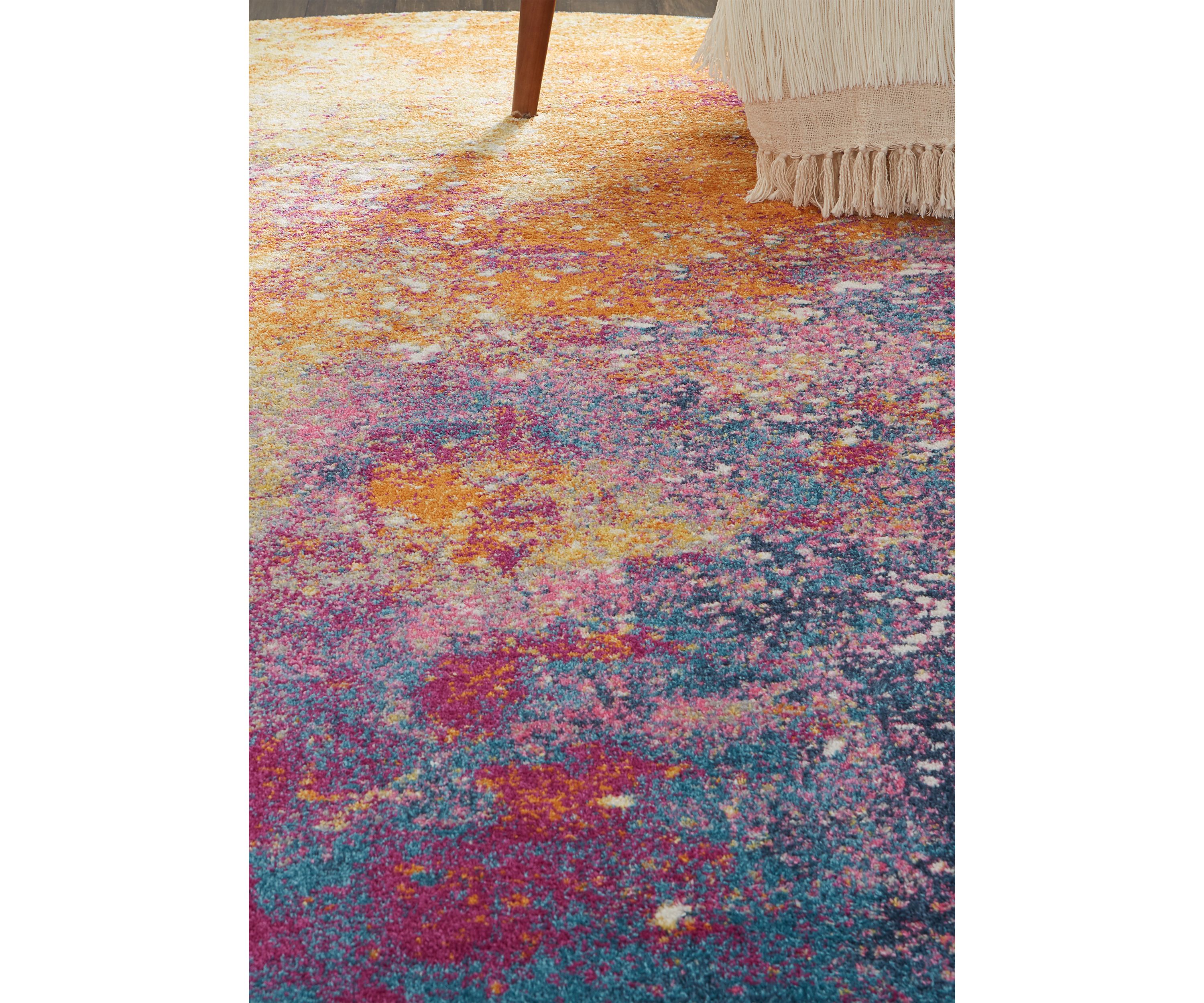 8 ft x 8 ft Passion Round Area Rug