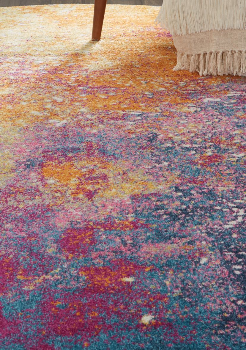 8 ft x 8 ft Passion Round Area Rug
